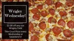 $2 Off Wrigley Fields Pizzas (Wednesdays) @ Savastano's | Scottsdale | Arizona | United States