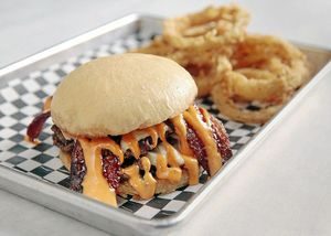 $6 The Salma Hayek Burger With Fries (Tuesdays) @ White Flag | Tulsa | Oklahoma | United States