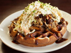 $9 Pulled Pork Waffle Lunch Special (Wednesdays 11am-4pm) @ Smoke Woodfire Grill | Tulsa | Oklahoma | United States